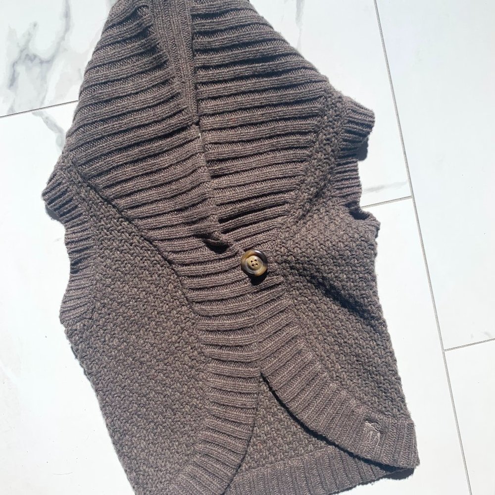 Abercrombie & Fitch wool vest cardigan